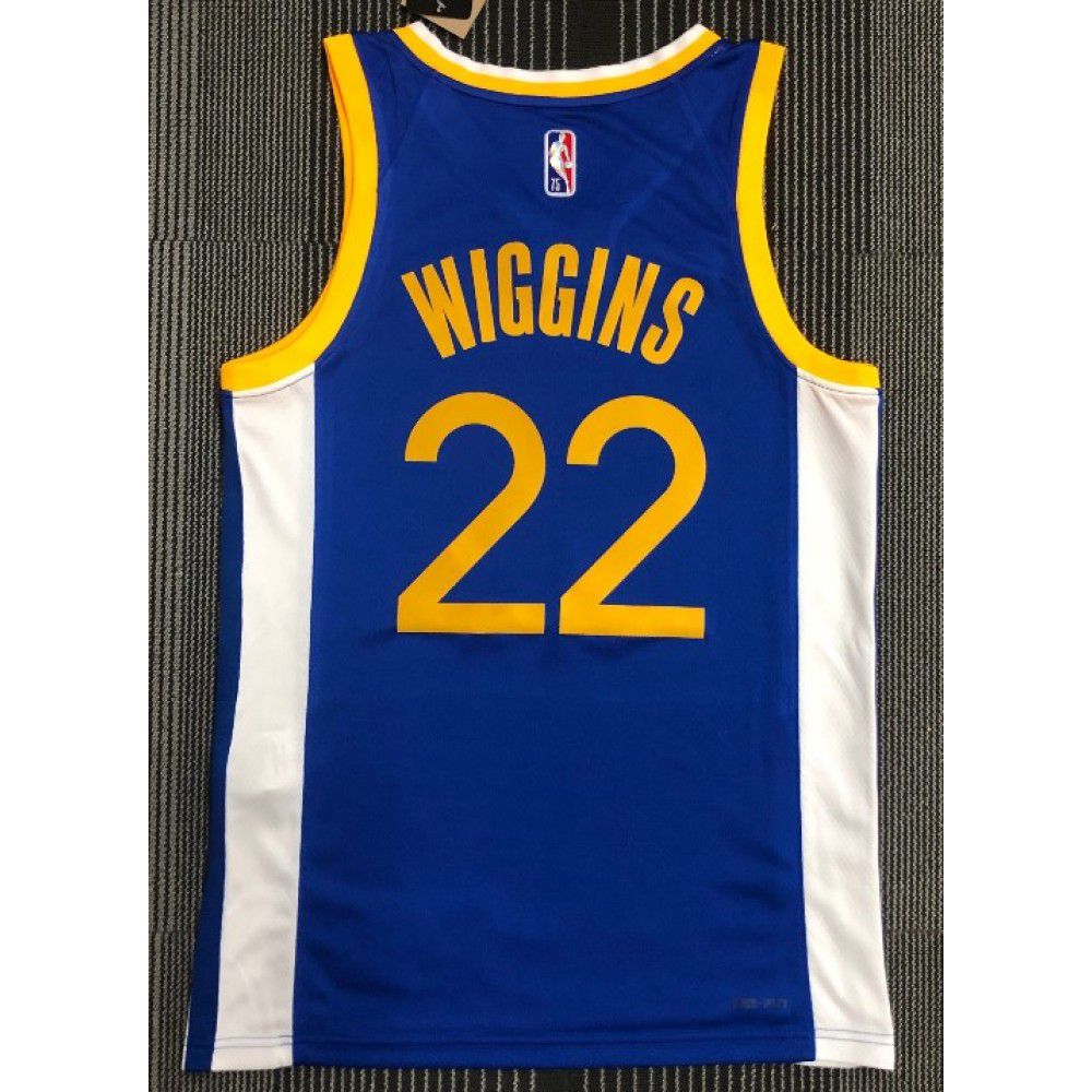 Men's Golden State Warriors Andrew Wiggins #22 Royal 21/22 Swingman Jersey-Icon Edition-Pro Kit Vault | Brand New 26/27 Sports Jerseys